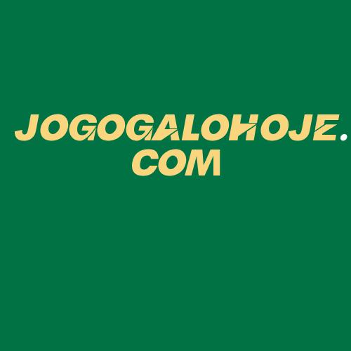 Logo da JOGOGALOHOJE